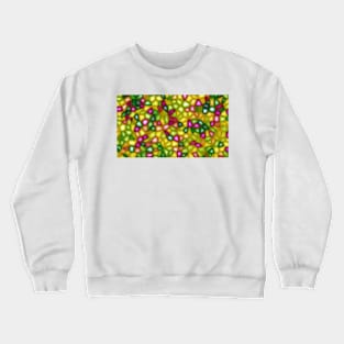 Multicolored Mosaic Pattern Crewneck Sweatshirt